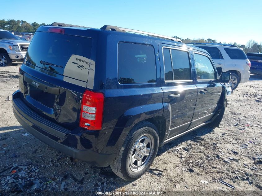 2015 JEEP PATRIOT SPORT - 1C4NJPBB6FD399055