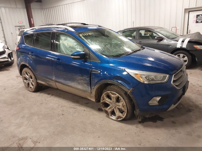 2017 FORD ESCAPE TITANIUM - 1FMCU9J92HUC70401