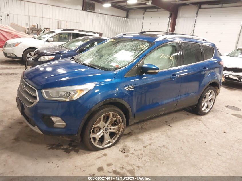 2017 FORD ESCAPE TITANIUM - 1FMCU9J92HUC70401