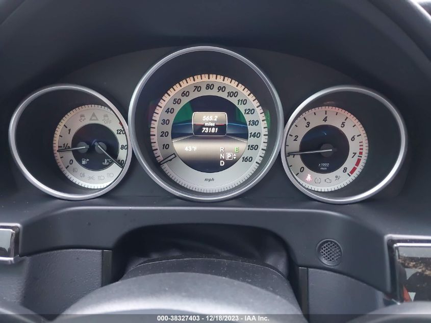 2014 MERCEDES-BENZ E 550 4MATIC WDDHF9BBXEB044240