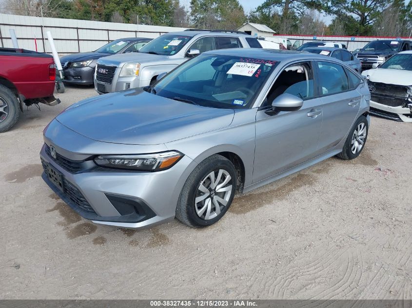 2022 HONDA CIVIC LX - 2HGFE2F21NH512662
