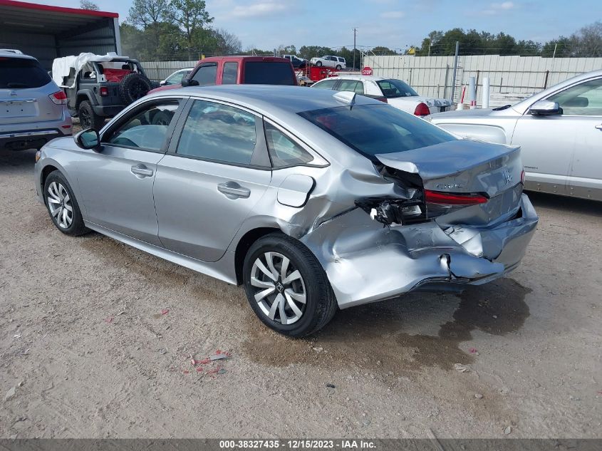 2022 HONDA CIVIC LX - 2HGFE2F21NH512662