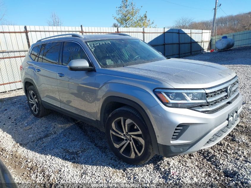 1V2TR2CAXMC534340 VOLKSWAGEN ATLAS SEL PREMIUM 2021