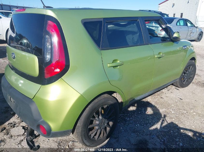 2016 KIA SOUL - KNDJN2A24G7837224