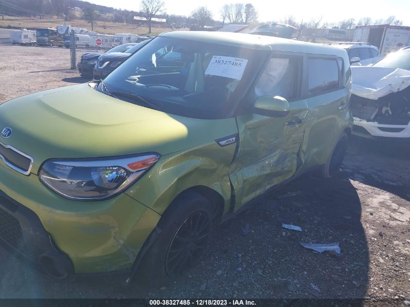 2016 KIA SOUL - KNDJN2A24G7837224
