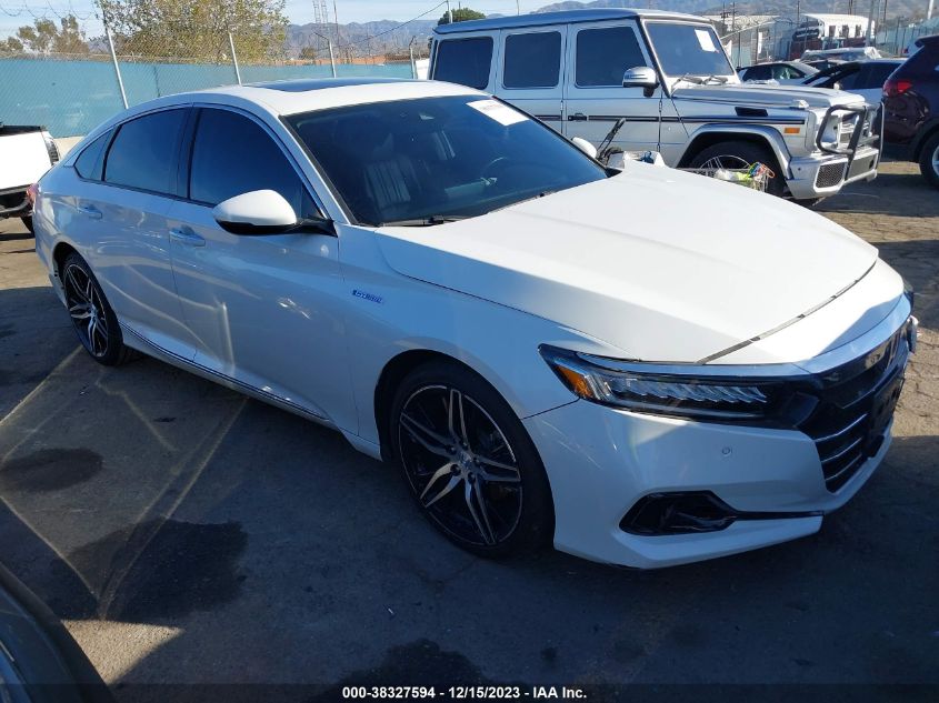 2021 HONDA ACCORD HYBRID TOURING - 1HGCV3F97MA009639
