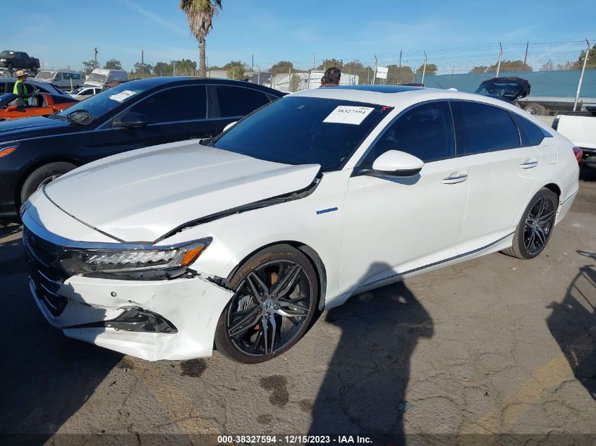 2021 HONDA ACCORD HYBRID TOURING - 1HGCV3F97MA009639