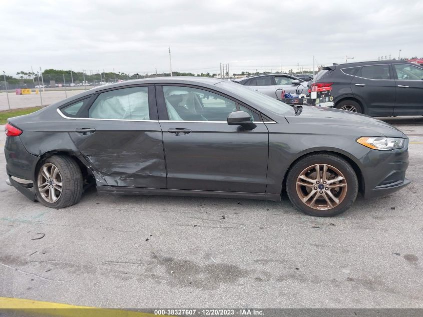 2018 FORD FUSION SE - 3FA6P0HD0JR160240