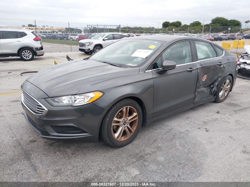 2018 FORD FUSION SE - 3FA6P0HD0JR160240