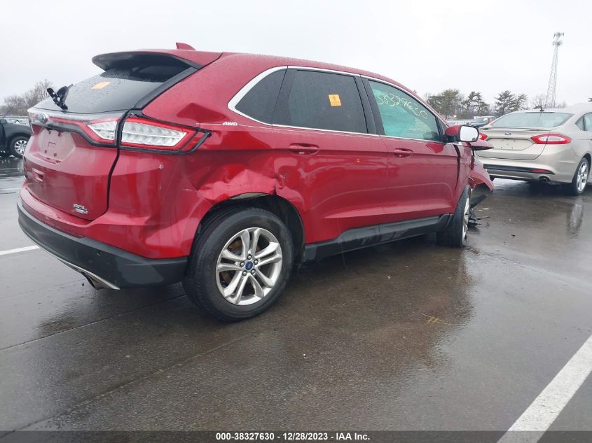 2015 FORD EDGE SEL - 2FMTK4J94FBB19989