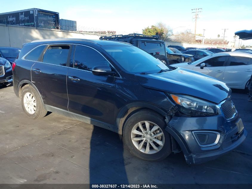 2016 KIA SORENTO 2.4L LX - 5XYPG4A38GG119817