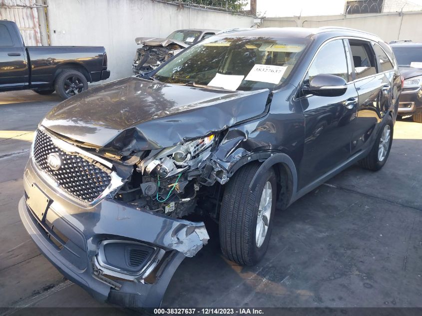 2016 KIA SORENTO 2.4L LX - 5XYPG4A38GG119817