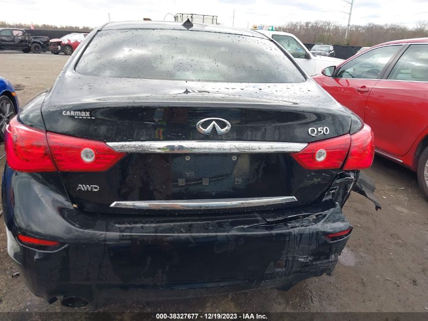 2014 INFINITI Q50 PREMIUM/SPORT - JN1BV7AR9EM706113