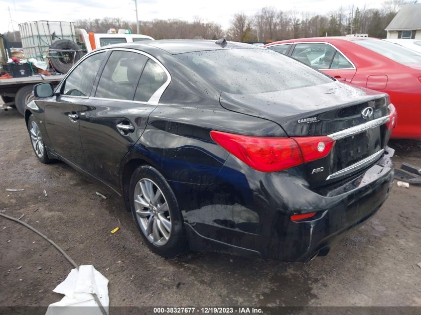 2014 INFINITI Q50 PREMIUM/SPORT - JN1BV7AR9EM706113