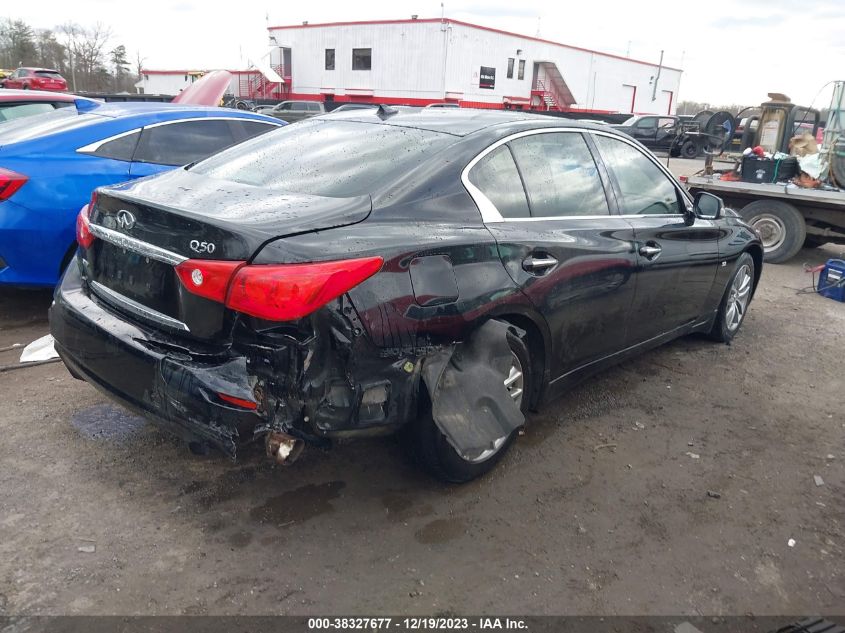 2014 INFINITI Q50 PREMIUM/SPORT - JN1BV7AR9EM706113
