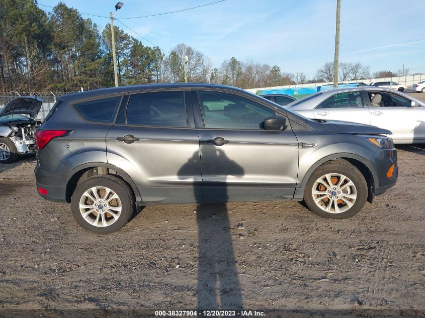 2019 FORD ESCAPE S - 1FMCU0F70KUA88139