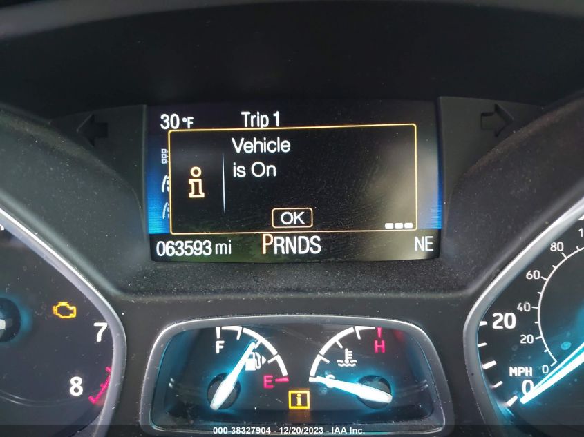 2019 FORD ESCAPE S - 1FMCU0F70KUA88139