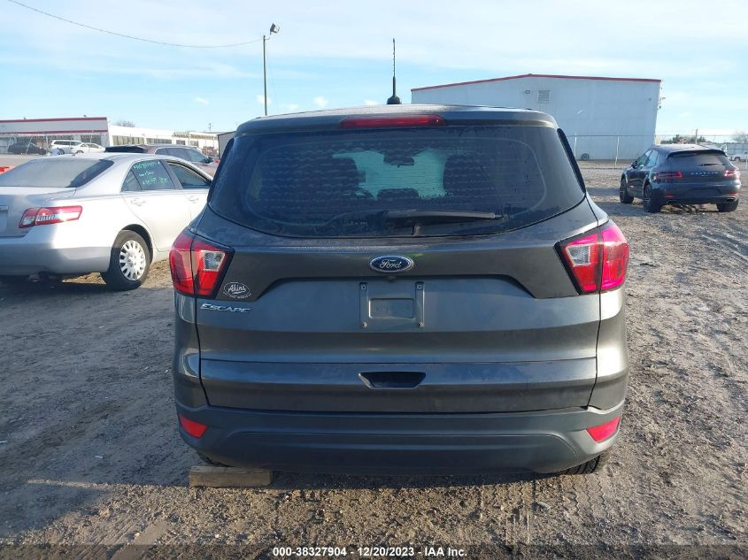 2019 FORD ESCAPE S - 1FMCU0F70KUA88139