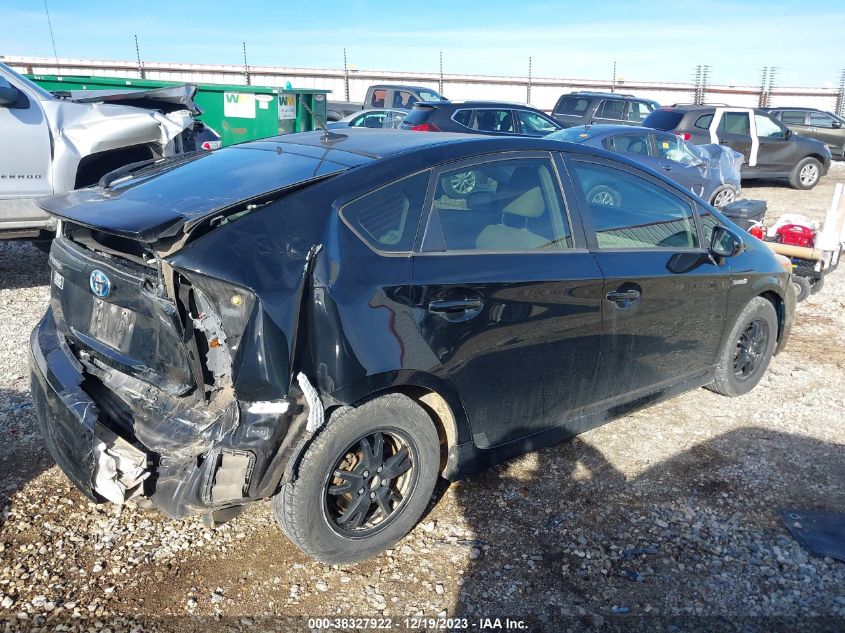 2014 TOYOTA PRIUS - JTDKN3DU9E0359900
