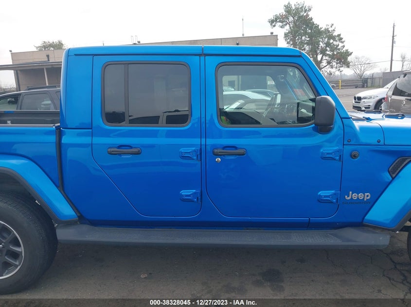 VIN 1C6JJTFM4ML582774 2021 JEEP GLADIATOR OVERLAND 4X4