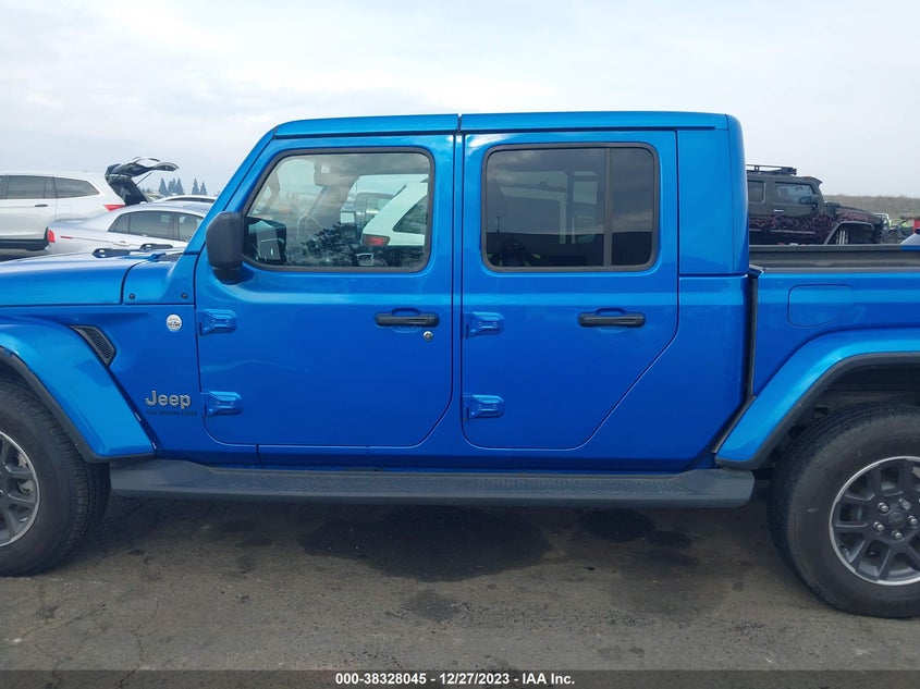 VIN 1C6JJTFM4ML582774 2021 JEEP GLADIATOR OVERLAND 4X4
