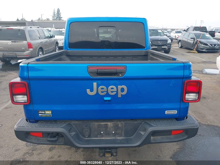 VIN 1C6JJTFM4ML582774 2021 JEEP GLADIATOR OVERLAND 4X4