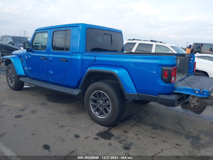 VIN 1C6JJTFM4ML582774 2021 JEEP GLADIATOR OVERLAND 4X4