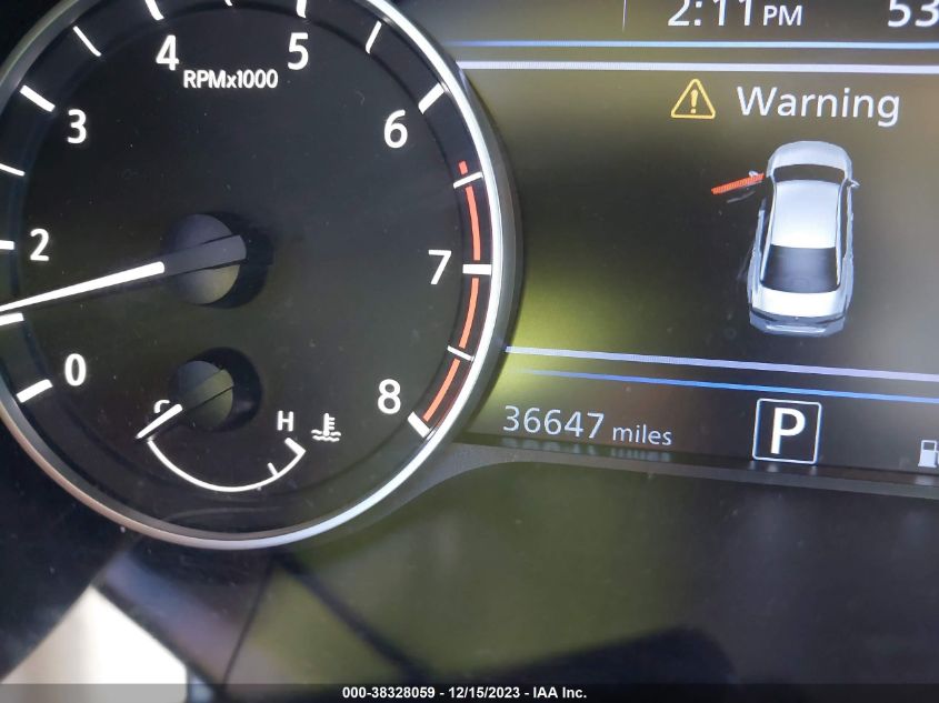 2022 NISSAN ALTIMA SV FWD - 1N4BL4DV6NN313244