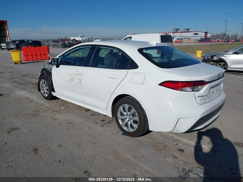 VIN 5YFEPMAEXNP339445 2022 TOYOTA COROLLA LE