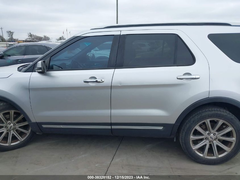 2016 FORD EXPLORER LIMITED - 1FM5K7F81GGA79388