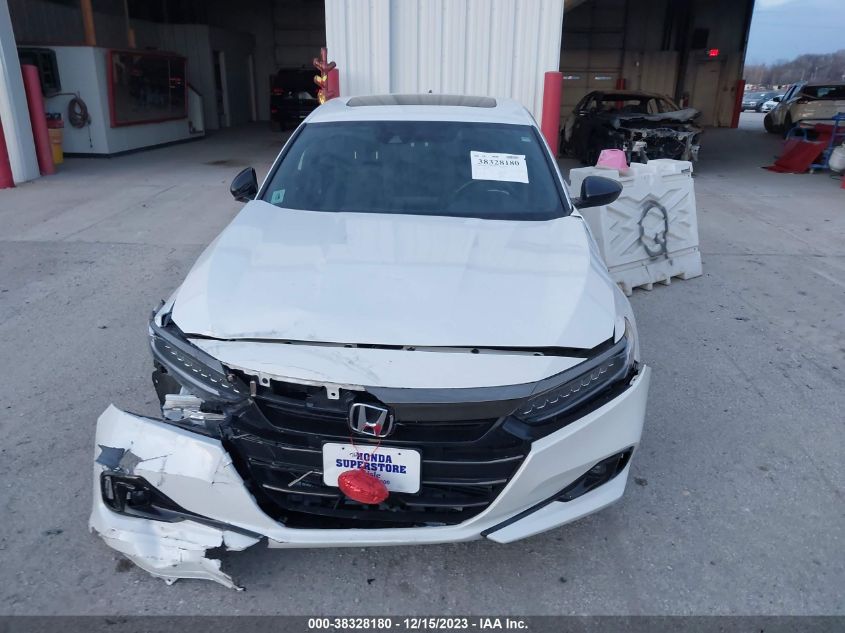 2022 HONDA ACCORD SPORT 2.0T - 1HGCV2F38NA025548