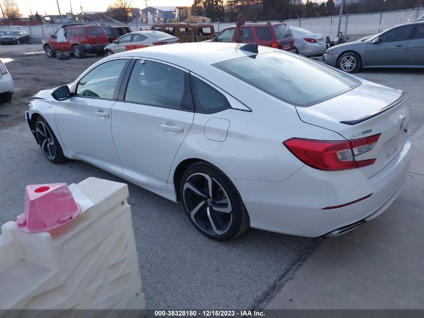 2022 HONDA ACCORD SPORT 2.0T - 1HGCV2F38NA025548