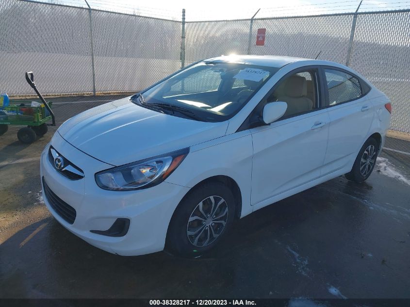 2013 HYUNDAI ACCENT GLS - KMHCT4AE3DU527594