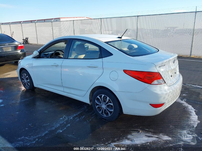 2013 HYUNDAI ACCENT GLS - KMHCT4AE3DU527594