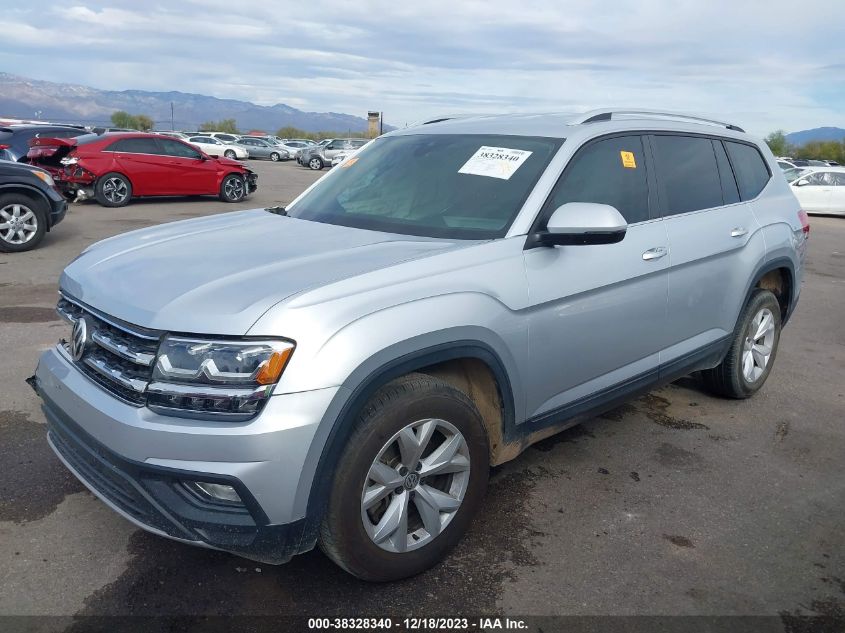 2018 VOLKSWAGEN ATLAS 3.6L V6 SEL - 1V2RR2CA1JC545569
