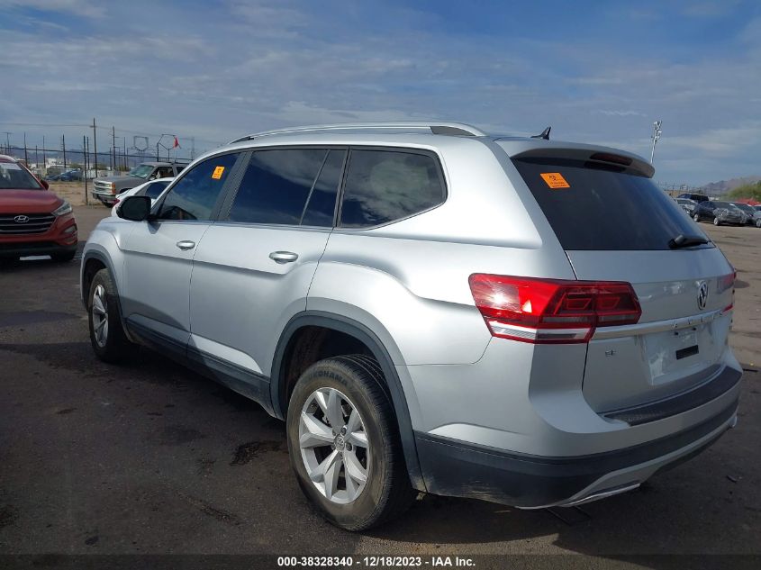 2018 VOLKSWAGEN ATLAS 3.6L V6 SEL - 1V2RR2CA1JC545569