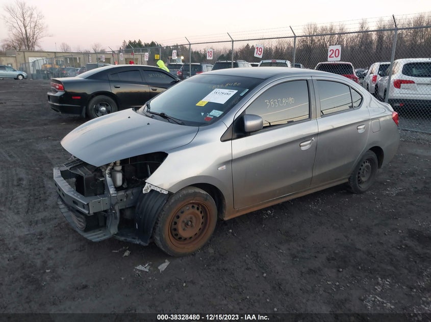 VIN ML32F3FJ1KHF08593 2019 MITSUBISHI MIRAGE G4 ES
