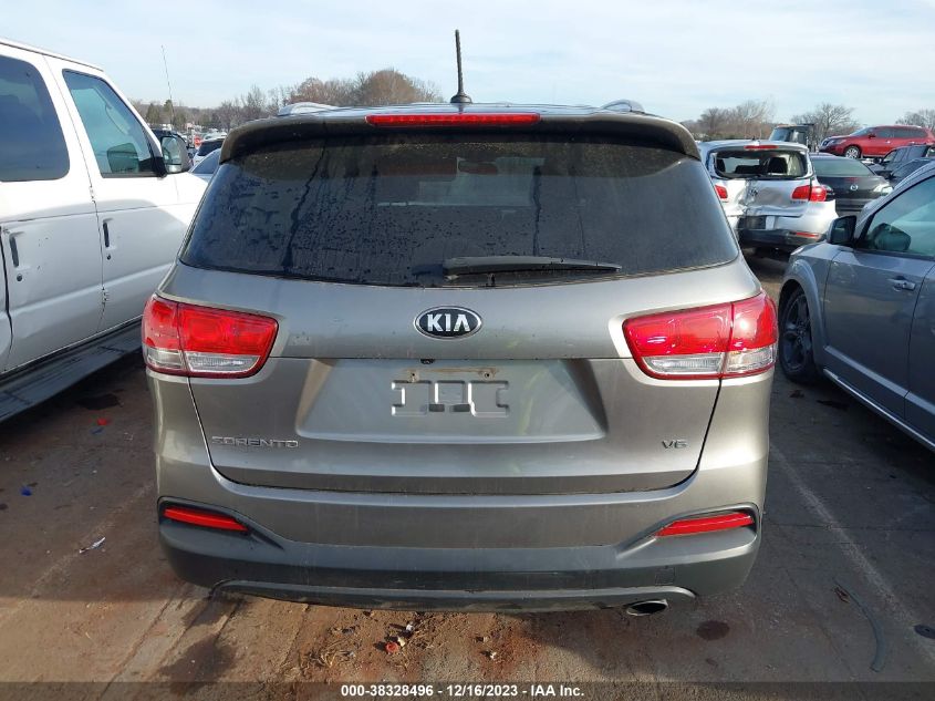 2016 KIA SORENTO 3.3L LX - 5XYPGDA58GG140961