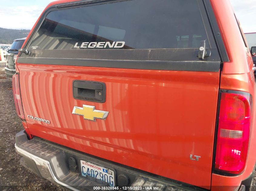 2016 CHEVROLET COLORADO LT - 1GCGTCE39G1268219