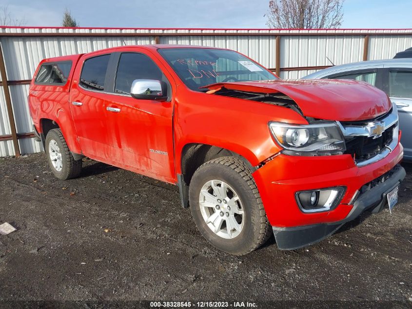 2016 CHEVROLET COLORADO LT - 1GCGTCE39G1268219