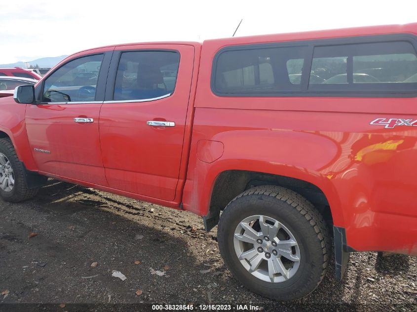 2016 CHEVROLET COLORADO LT - 1GCGTCE39G1268219