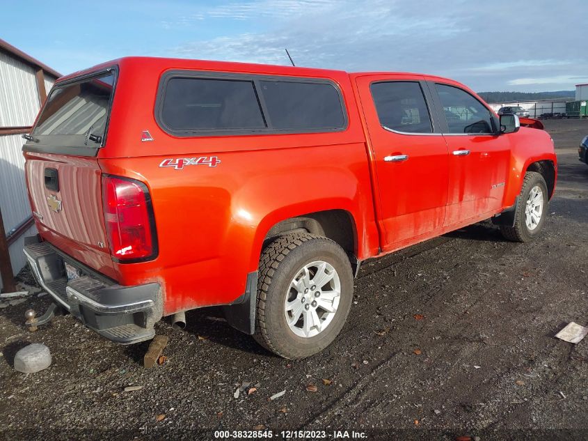 2016 CHEVROLET COLORADO LT - 1GCGTCE39G1268219