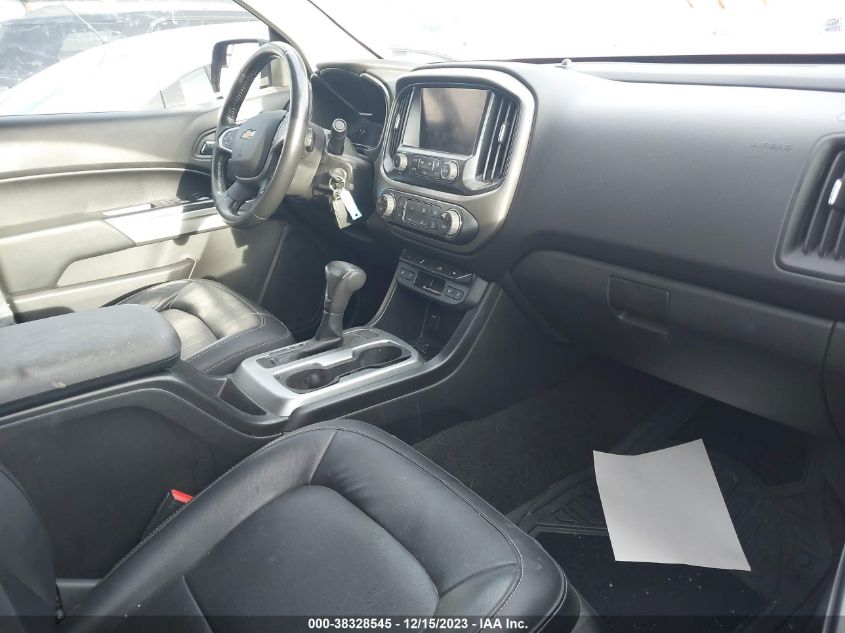 2016 CHEVROLET COLORADO LT - 1GCGTCE39G1268219