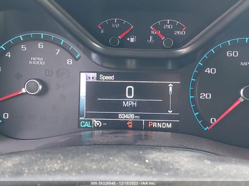 2016 CHEVROLET COLORADO LT - 1GCGTCE39G1268219
