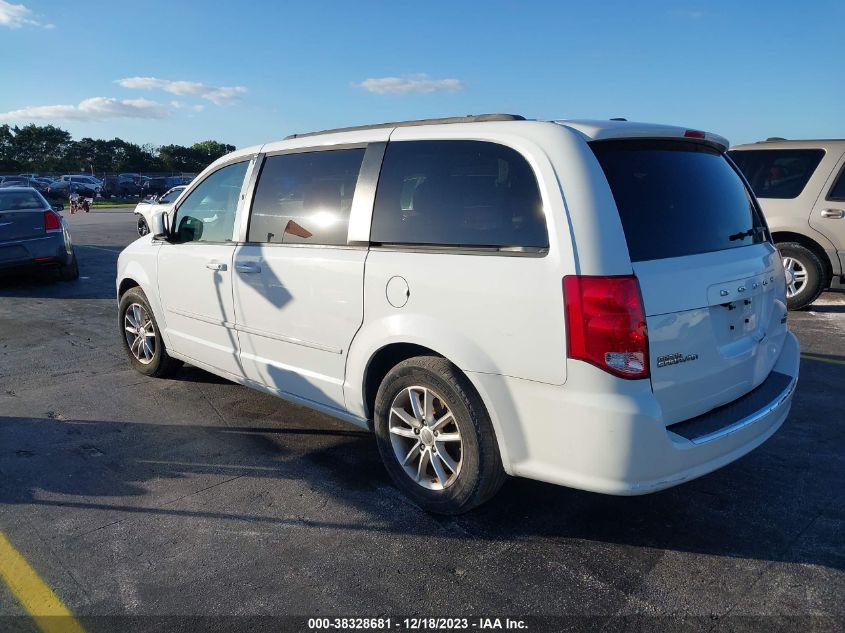 2014 DODGE GRAND CARAVAN SXT - 2C4RDGCG2ER177207