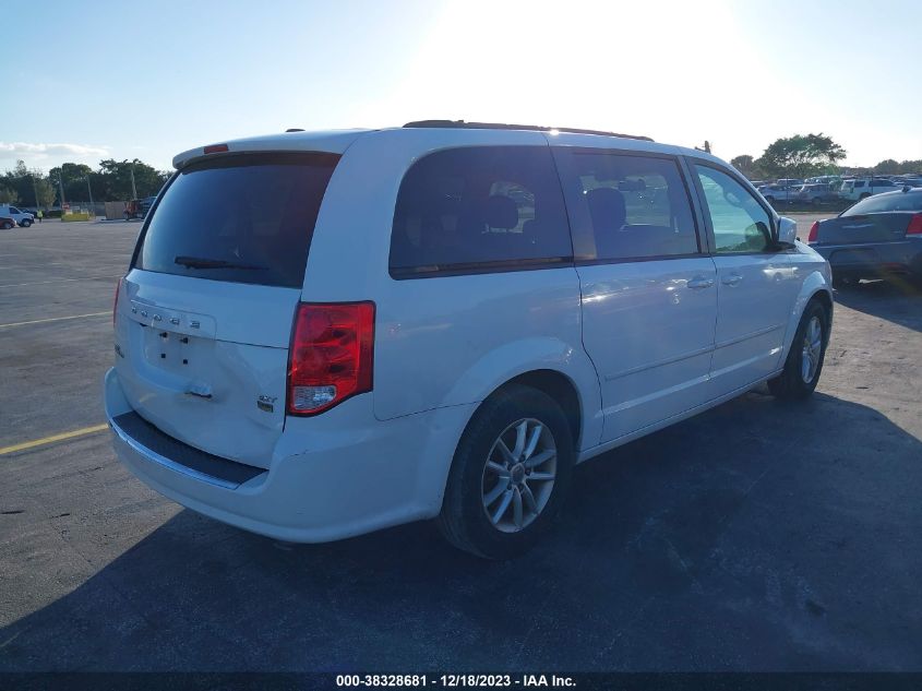 2014 DODGE GRAND CARAVAN SXT - 2C4RDGCG2ER177207