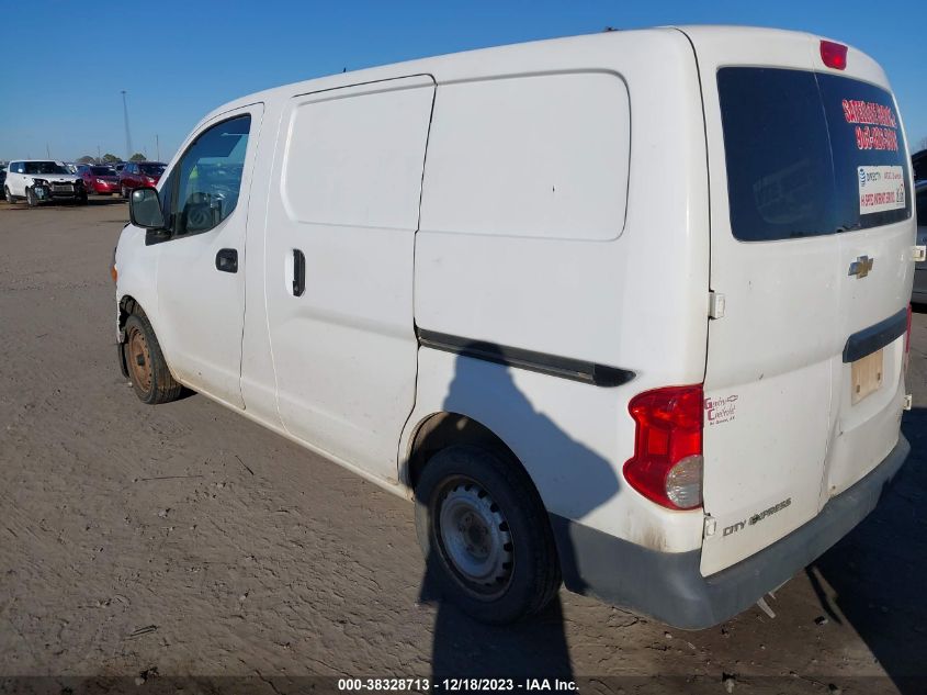 2015 CHEVROLET CITY EXPRESS 1LS - 3N63M0YN7FK724767