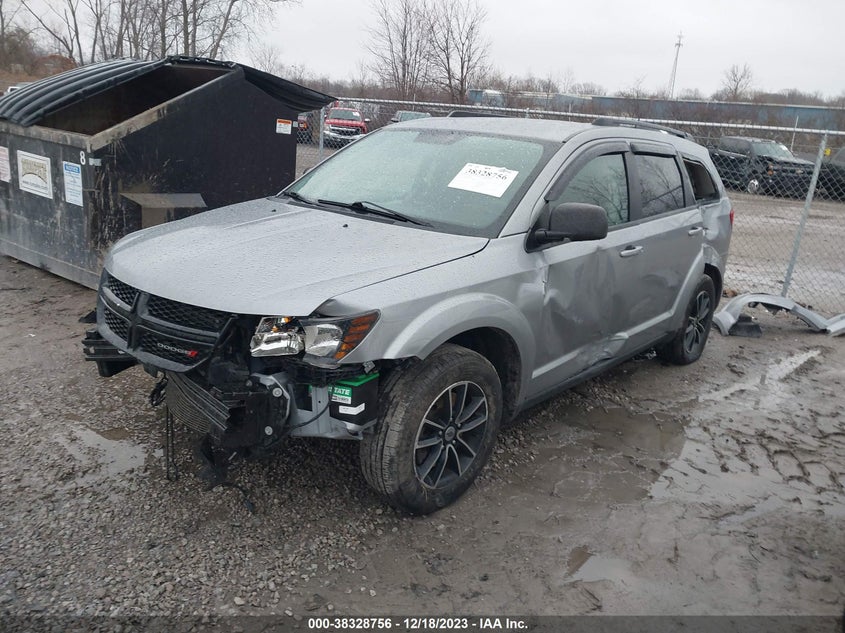 VIN 3C4PDCABXJT205494 2018 DODGE JOURNEY SE