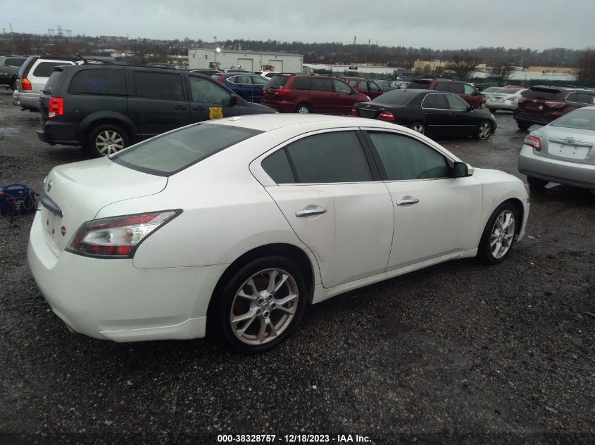 2013 NISSAN MAXIMA S/SV - 1N4AA5AP3DC824143