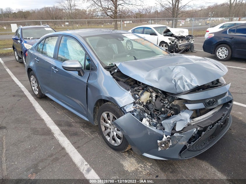 VIN JTDEPRAE0LJ019131 2020 TOYOTA COROLLA LE